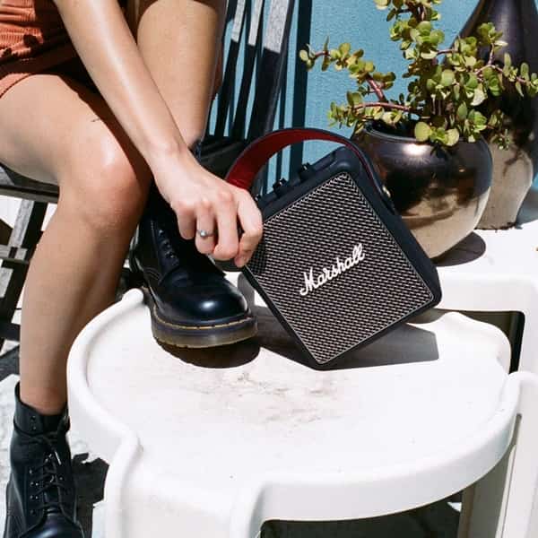 Kado ulang tahun untuk pacar pria, laki-laki atau cowok tersayang; Marshall Stockwell II Portable Bluetooth Speaker - Black