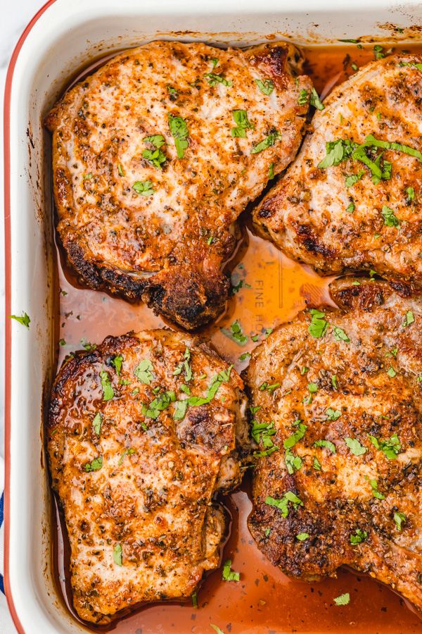 Baked Ranch Pork Chops (Simple and Delicious)