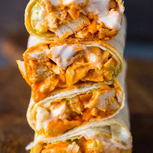 what to serve with buffalo chicken wraps: the best easy and healthy sides for buffalo chicken wraps
