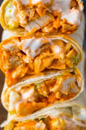 what to serve with buffalo chicken wraps: the best easy and healthy sides for buffalo chicken wraps
