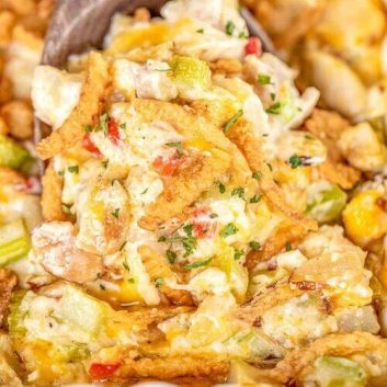 what to serve with hot chicken salad casserole and sandwich: the best easy and healthy warm chicken salad