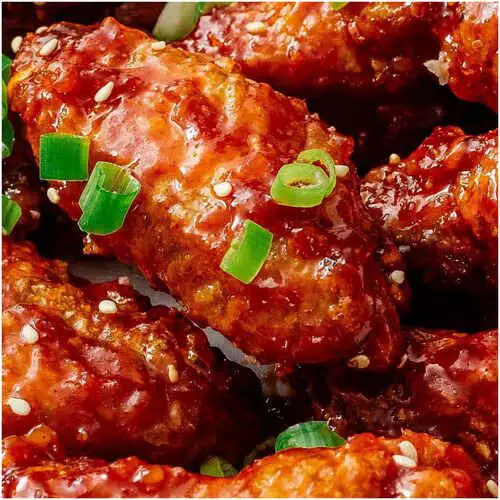 what to serve with korean fried chicken